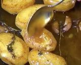 A picture of step 5 of Fondant potatoes.