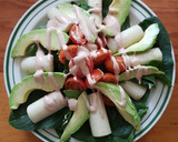 Foto del paso 2 de la receta: Ensalada de palmitos, aguacate y tomate con salsa golf