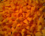 A picture of step 5 of Butternut squash with beef and onions.