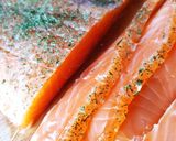 Une image de l'étape 5 de Saumon gravlax 😍 #avril.
