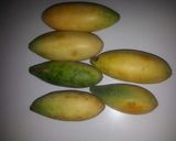A picture of step 1 of Banana - passion fruit juice.