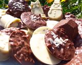 Une image de l'étape 1 de Chocolat blanc pistaches.