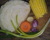 Foto langkah ke 1 dari resep Bakwan sayur super simpel.