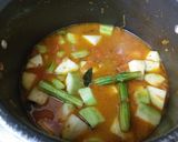 A picture of step 3 of Toor dal Lauki Sem phali curry.
