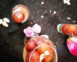 A picture of step 4 of Mini gulabjamun shots😋.