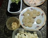 Hình bước làm 6 của món Chè khúc bạch ngũ sắc