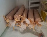Foto langkah ke 7 dari resep Es Lilin Rasa Vanila Coklat.