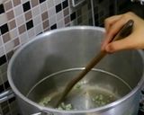 Foto langkah ke 7 dari resep Mie Ayam Hijau/Ijo Homemade.