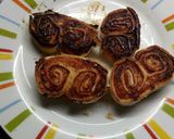 Foto del paso 12 de la receta: Palmeritas agridulces con mozzarella y jamón