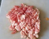 Une image de l'étape 1 de Tagliatelles bacon/carotte/ champignons.