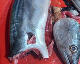 Foto del paso 2 de la receta: Lomo de bonito marinado en sal granulada y fish masala