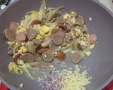 Foto langkah ke 5 dari resep 186. Nasi Goreng Daging, Sosis dan Bakso.