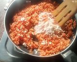 A picture of step 2 of Carrot Barfi.