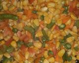 चटपटा पिनट स्विट कर्न (chatpata peanut sweetcorn corn recipe in Hindi) रेसिपी चरण 3 फोटो