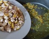 عکس مرحله 3 از دستور عدس پلو با خوراک مرغ خوشمزه عالی