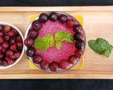 A picture of step 6 of Falsa Slush /Grewia slush💜.