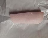 Sajtos krémmel töltött sonka recept fázis 2 fotója