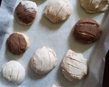 Foto del paso 16 de la receta: Conchas de chocolate y vainilla