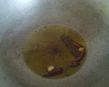 A picture of step 1 of Coconut chicken curry.