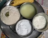 A picture of step 2 of Falahari cake.