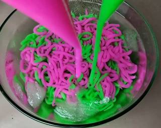 Es Cendol / Dawet Agar-agar 2 Warna - Step 4