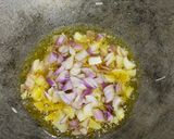 A picture of step 2 of Louki ki Sabji.