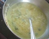 A picture of step 3 of Tomato upma.