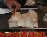 Foto del paso 4 de la receta: Bacalao con pimientos asados