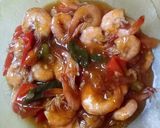 Foto langkah ke 5 dari resep Udang asam manis.