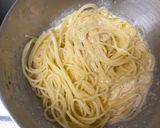 A picture of step 3 of Japanese Carbonara🇯🇵.