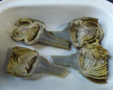 Foto del paso 2 de la receta: Alcachofas rellenas y gratinadas
