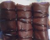 Foto langkah ke 10 dari resep Dadar gulung pisang cokelat keju #kamismanis.