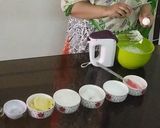 A picture of step 2 of Mawa Cake.