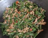 Foto langkah ke 5 dari resep Tumis kacang panjang + tempe.