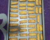 Foto langkah ke 7 dari resep Kastengel cheezy dan crunchy, No mixer, cepat dan mudah banget.