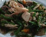 Foto langkah ke 5 dari resep Cumi Lombok Ijo.
