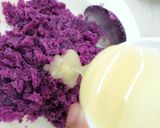 Foto langkah ke 1 dari resep Lumpia Ubi ungu keju lumer.