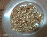 A picture of step 1 of Cookies and cream yoghurt bark.