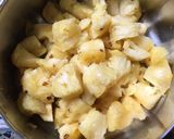 A picture of step 1 of Pineapple Juice.