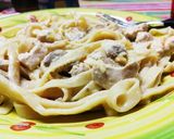 Foto del paso 6 de la receta: Pasta con salsa variada de crema (puede ser vegetariana)