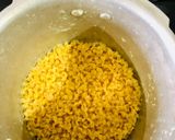A picture of step 1 of Peas and Masoor Dal shorba.