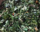 A picture of step 3 of Water Spinach Stir fry(Kalmi ka saag).