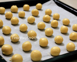 Foto langkah ke 3 dari resep Blueberry Lemon Thumbprint Cookies with Cheese Super nagih.