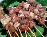 Sate kambing langkah memasak 2 foto