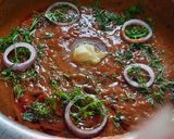 A picture of step 10 of Winter vegetables Mumbai style spicy masala pav bhaji.
