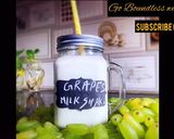 A picture of step 3 of Green Grapes Shake.