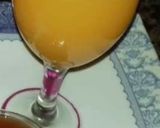 A picture of step 3 of Orange juice.