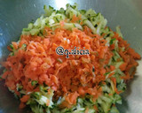 Foto del paso 1 de la receta: Hamburguesitas de zucchini, zanahoria y atún