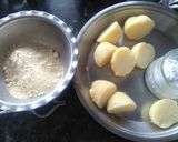 A picture of step 1 of Vada pav.