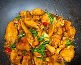 A picture of step 4 of Three Cup Chicken (San Bei Ji) – Perfect with Rice.